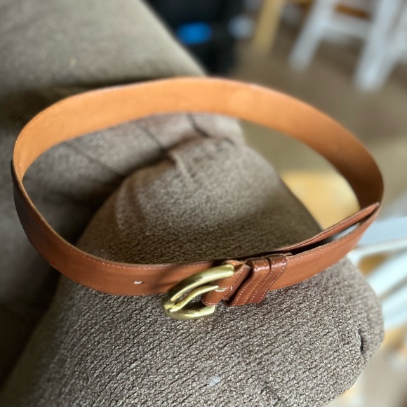 Coach leather belt Woman’s medium British tan - Picture 9 of 9